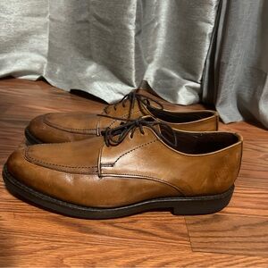 Allen Edmonds Split Toe Road Warrior Men's Brown Leather Dress Shoes Sz 10 D